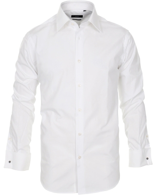 Laura Regular Fit Shirt Double Cuff White i gruppen Kl�der / Skjortor hos Ask�s Testmilj� 2 (11000411r)