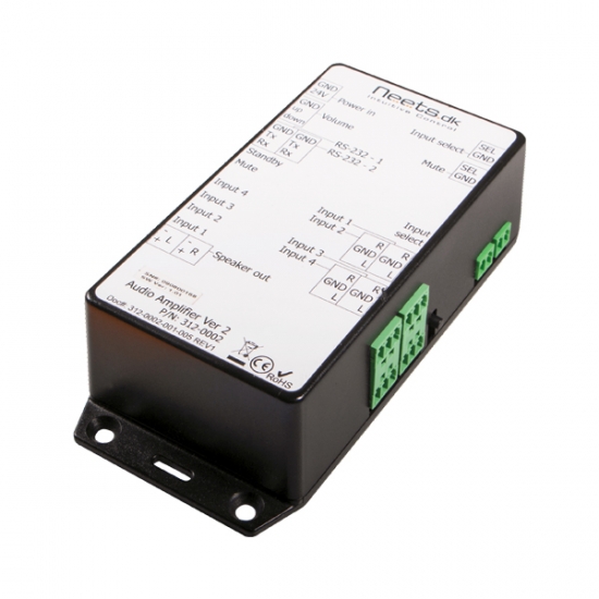 Ljudligf�rst�rkare 2x25W (RS-232) i gruppen Hembioutrustning hos Ask�s Testmilj� 2 (310-0002-REA)