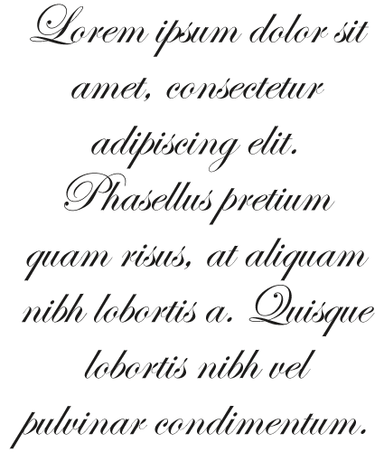 Edwardian script Edwardian script