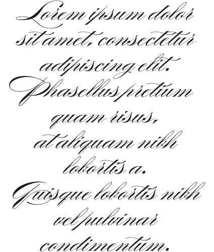 Burgues script Burgues script