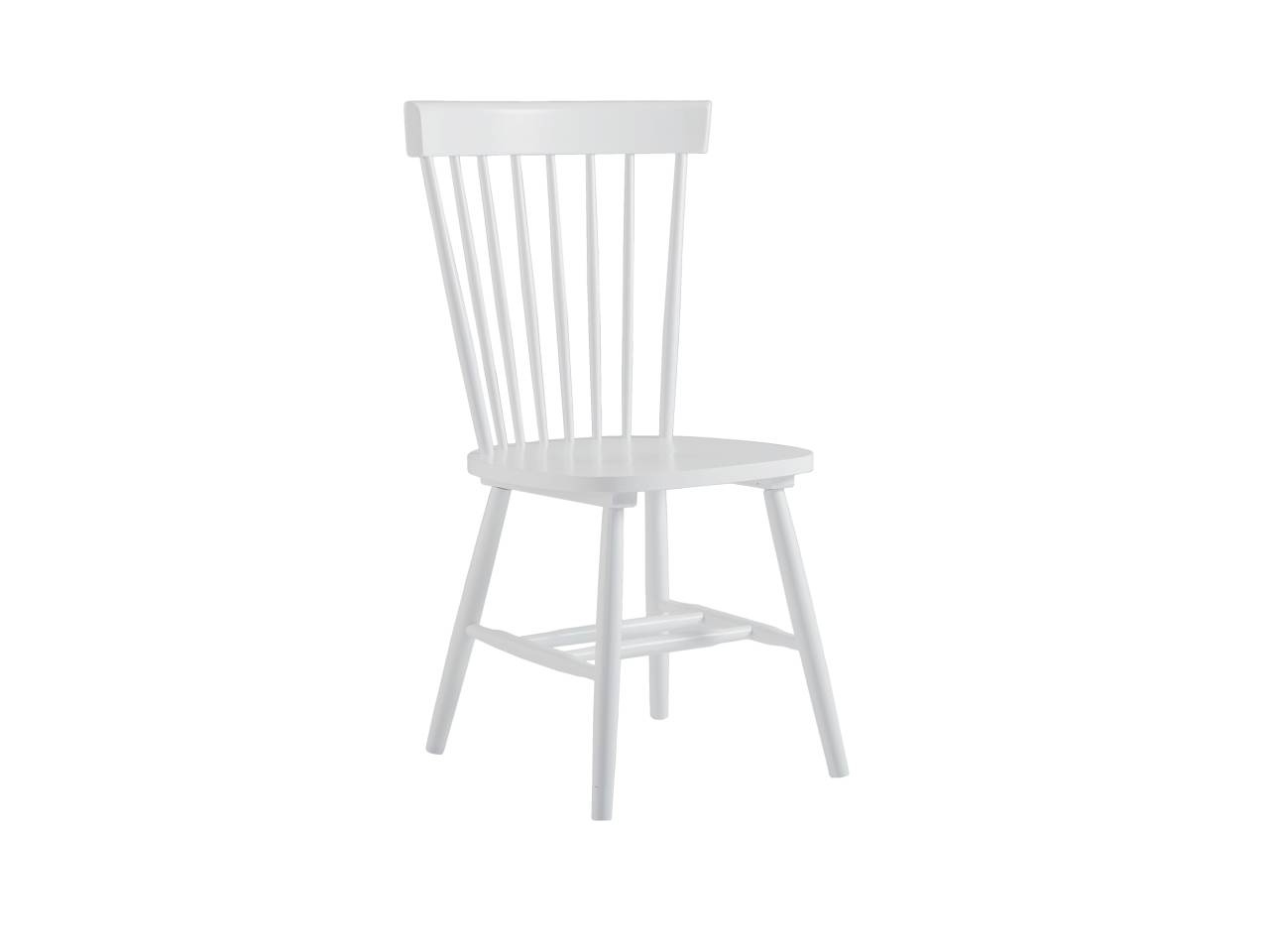 AURORA Bord 90 Vit + 4 SALTVIK Stol Vit