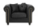 CHESTERFIELD 3+1 Svart CHESTERFIELD 3+1 Svart
