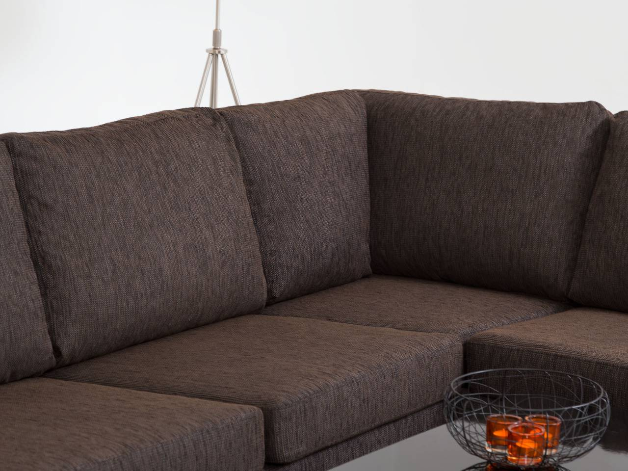 CONNECT XXL U-Soffa Brun