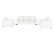 CONNECT 3+2+1 Ecoläder Vit CONNECT 3+2+1 Ecoläder Vit