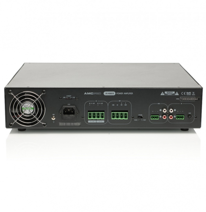 Endsteg 100V, 480W