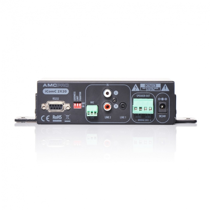 Ljudligf�rst�rkare 2x20W