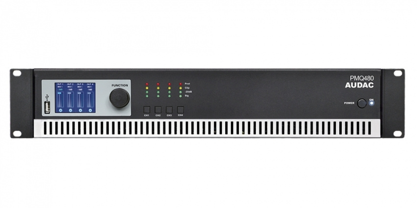 Endsteg 100V, 4x480W