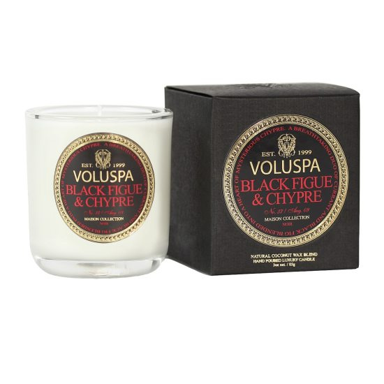 Classy VomitMaison Boxed Votive LightBlack Figue And Chypre